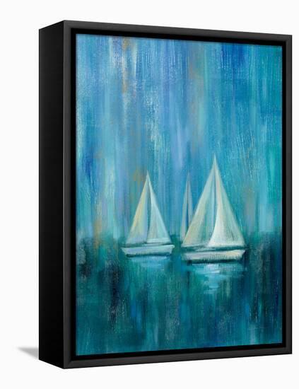 Sailboat Simplicity II-null-Framed Stretched Canvas