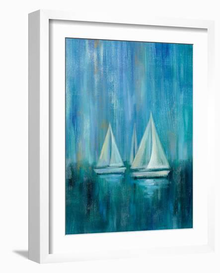 Sailboat Simplicity II-null-Framed Art Print