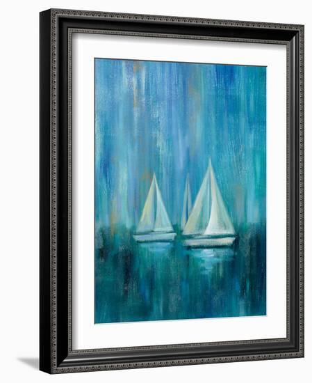 Sailboat Simplicity II-null-Framed Art Print