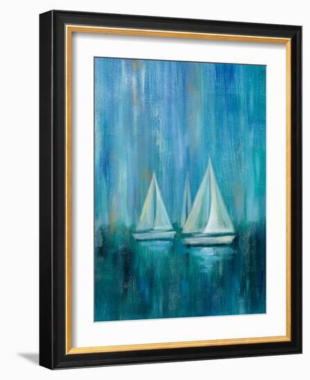 Sailboat Simplicity II-null-Framed Art Print