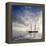 Sailboat Sun And Sky-rolffimages-Framed Stretched Canvas