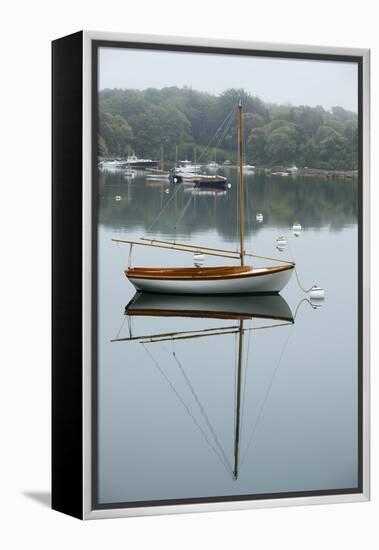 Sailboat, Woods Hole, Massachusetts-Paul Souders-Framed Premier Image Canvas