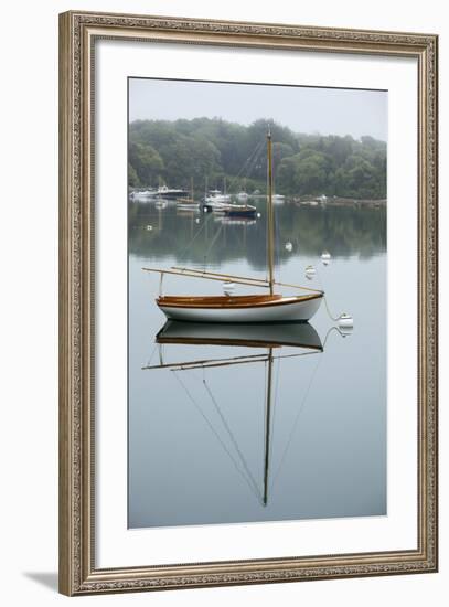 Sailboat, Woods Hole, Massachusetts-Paul Souders-Framed Photographic Print