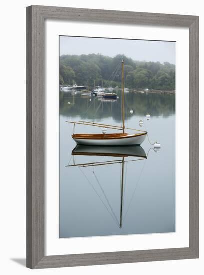 Sailboat, Woods Hole, Massachusetts-Paul Souders-Framed Photographic Print