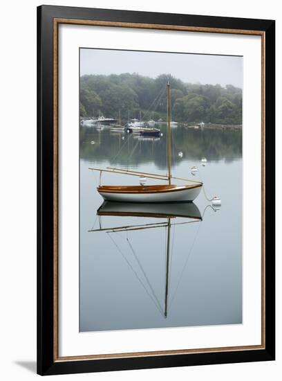 Sailboat, Woods Hole, Massachusetts-Paul Souders-Framed Photographic Print