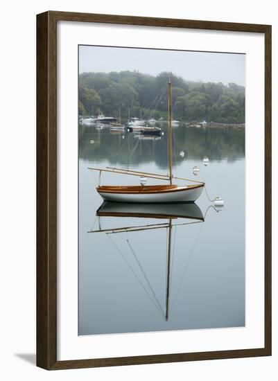 Sailboat, Woods Hole, Massachusetts-Paul Souders-Framed Photographic Print