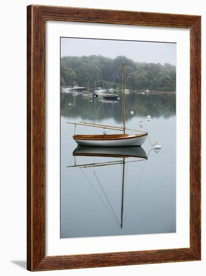 Sailboat, Woods Hole, Massachusetts-Paul Souders-Framed Photographic Print