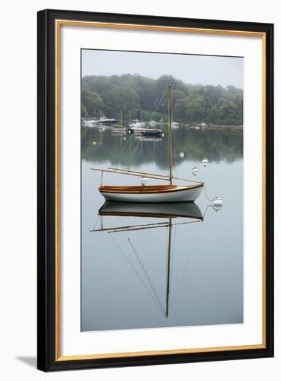 Sailboat, Woods Hole, Massachusetts-Paul Souders-Framed Photographic Print