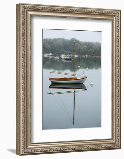 Sailboat, Woods Hole, Massachusetts-Paul Souders-Framed Photographic Print