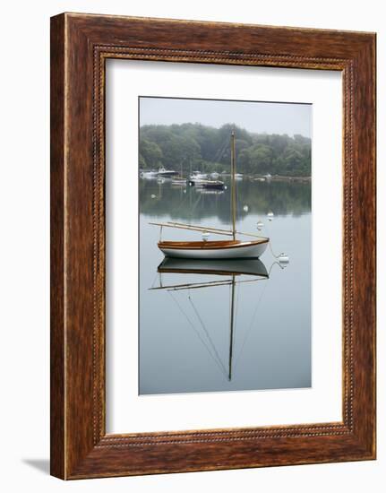 Sailboat, Woods Hole, Massachusetts-Paul Souders-Framed Photographic Print