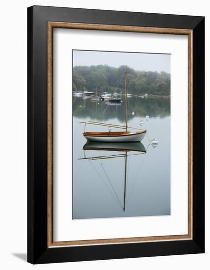 Sailboat, Woods Hole, Massachusetts-Paul Souders-Framed Photographic Print