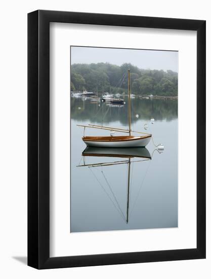 Sailboat, Woods Hole, Massachusetts-Paul Souders-Framed Photographic Print