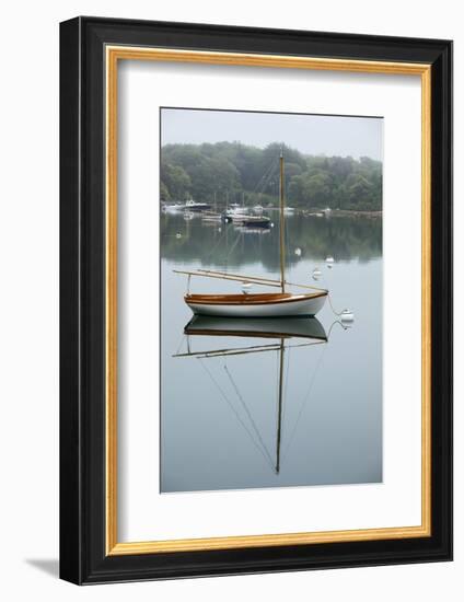 Sailboat, Woods Hole, Massachusetts-Paul Souders-Framed Photographic Print