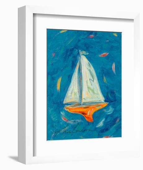 Sailboat-Cynthia Hudson-Framed Art Print