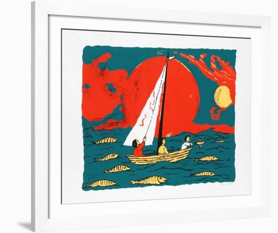 Sailboat-Lemsky-Framed Limited Edition