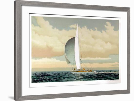 Sailboat-David Lockhart-Framed Collectable Print