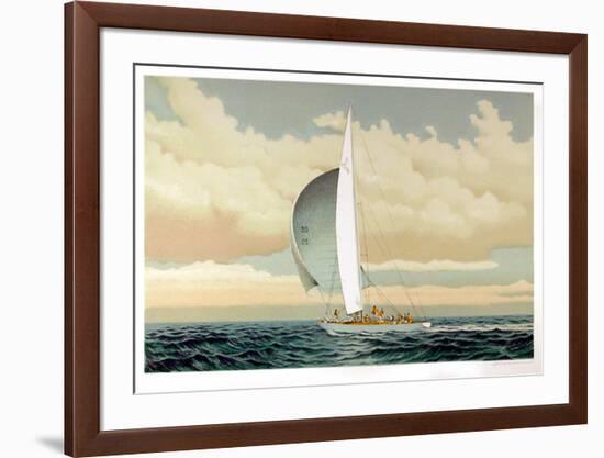 Sailboat-David Lockhart-Framed Collectable Print