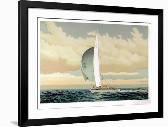 Sailboat-David Lockhart-Framed Collectable Print