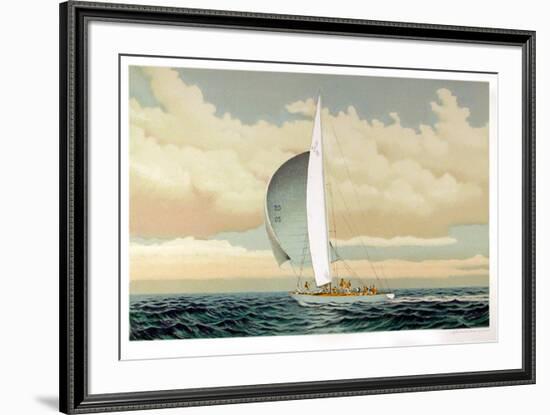 Sailboat-David Lockhart-Framed Collectable Print