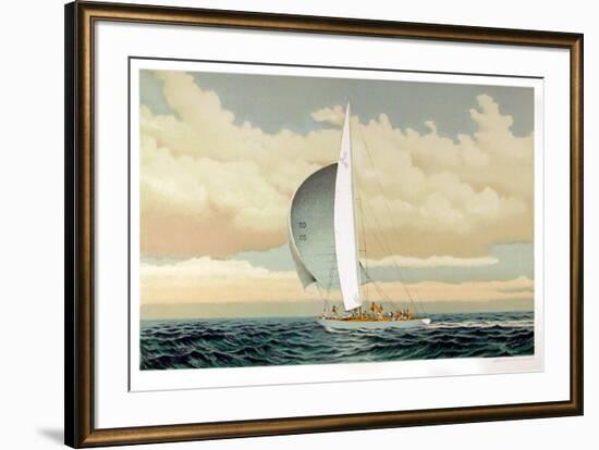 Sailboat-David Lockhart-Framed Collectable Print