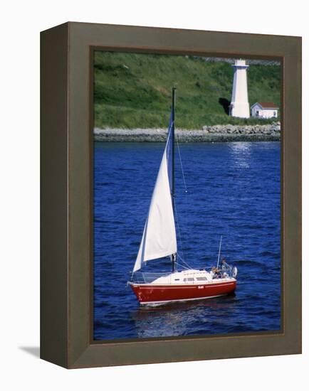 Sailboat-Chris Rogers-Framed Premier Image Canvas