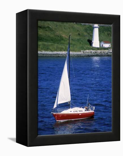 Sailboat-Chris Rogers-Framed Premier Image Canvas