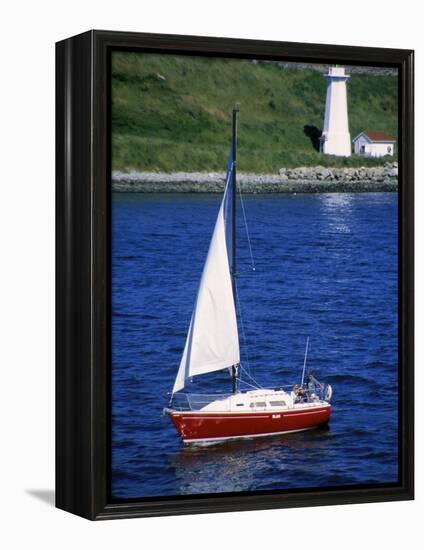 Sailboat-Chris Rogers-Framed Premier Image Canvas