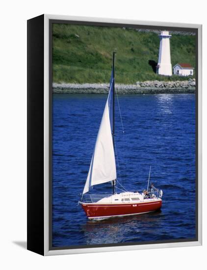 Sailboat-Chris Rogers-Framed Premier Image Canvas