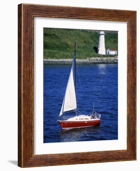 Sailboat-Chris Rogers-Framed Photographic Print