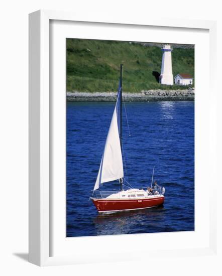 Sailboat-Chris Rogers-Framed Photographic Print