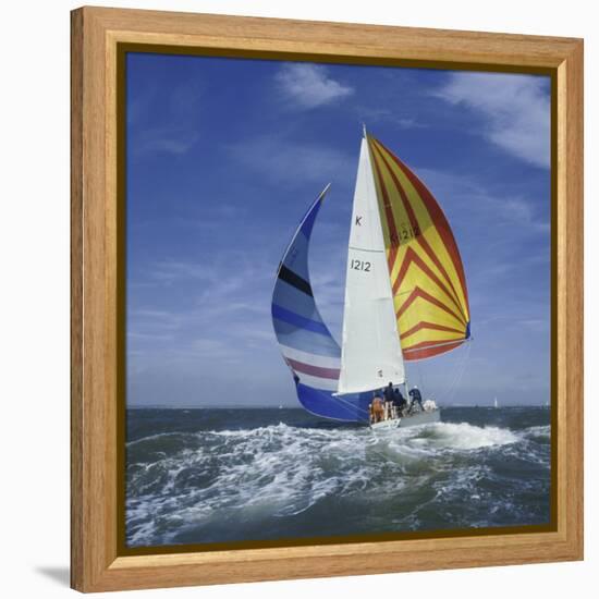 Sailboat-null-Framed Premier Image Canvas