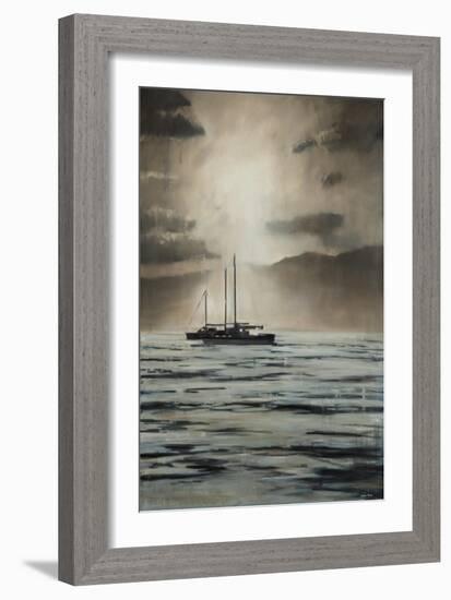 Sailboat-Joseph Cates-Framed Art Print