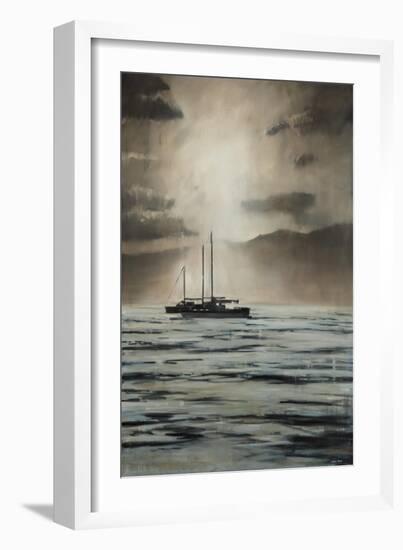 Sailboat-Joseph Cates-Framed Art Print