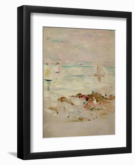 Sailboats, 1894-Berthe Morisot-Framed Premium Giclee Print