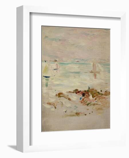 Sailboats, 1894-Berthe Morisot-Framed Premium Giclee Print