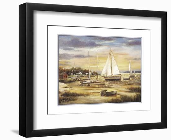 Sailboats Ashore-unknown Chiu-Framed Art Print