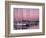 Sailboats at Dusk, Chesapeake Bay, Virginia, USA-Charles Gurche-Framed Photographic Print