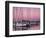 Sailboats at Dusk, Chesapeake Bay, Virginia, USA-Charles Gurche-Framed Photographic Print