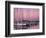 Sailboats at Dusk, Chesapeake Bay, Virginia, USA-Charles Gurche-Framed Photographic Print