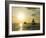Sailboats at Sunset, Key West, Florida, USA-R H Productions-Framed Photographic Print