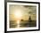 Sailboats at Sunset, Key West, Florida, USA-R H Productions-Framed Photographic Print