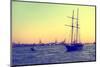 Sailboats - East River - Manhattan - New York - United States-Philippe Hugonnard-Mounted Photographic Print