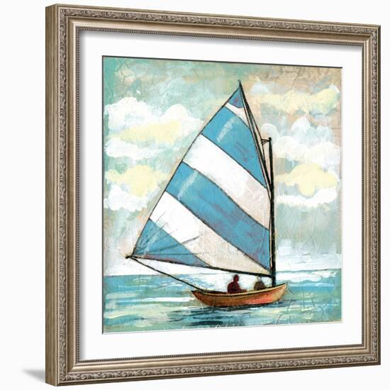 Sailboats I-Gregory Gorham-Framed Art Print