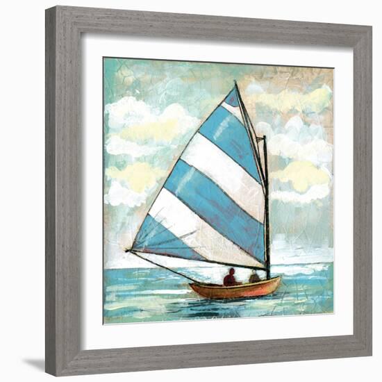 Sailboats I-Gregory Gorham-Framed Art Print