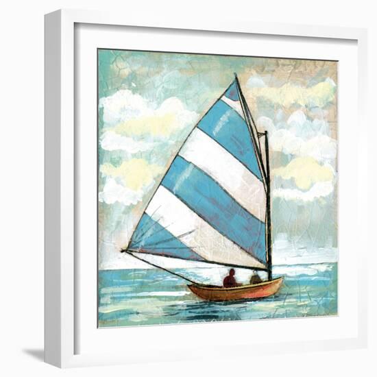 Sailboats I-Gregory Gorham-Framed Art Print