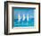 Sailboats II-Julie DeRice-Framed Art Print