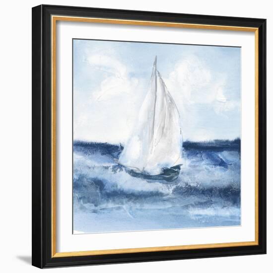 Sailboats II-Chris Paschke-Framed Art Print