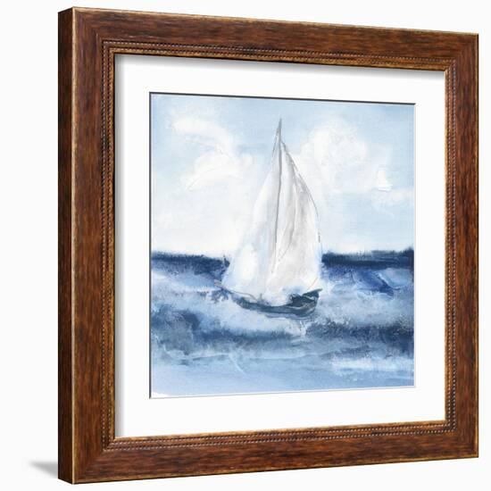 Sailboats II-Chris Paschke-Framed Art Print