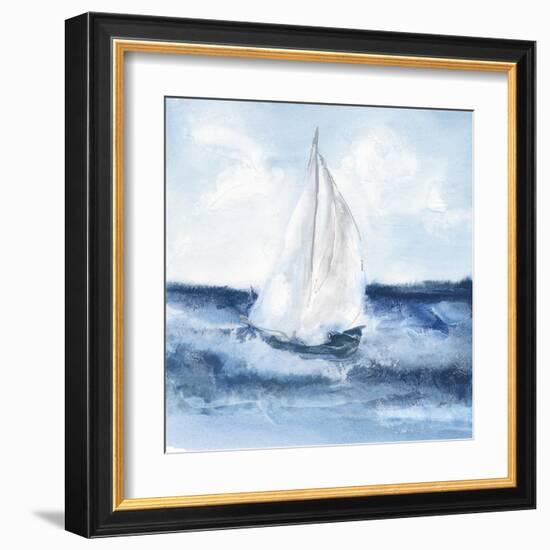 Sailboats II-Chris Paschke-Framed Art Print