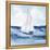 Sailboats II-Chris Paschke-Framed Stretched Canvas